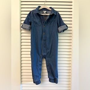 Cat & Jack: Denim Jumpsuit (18 months)